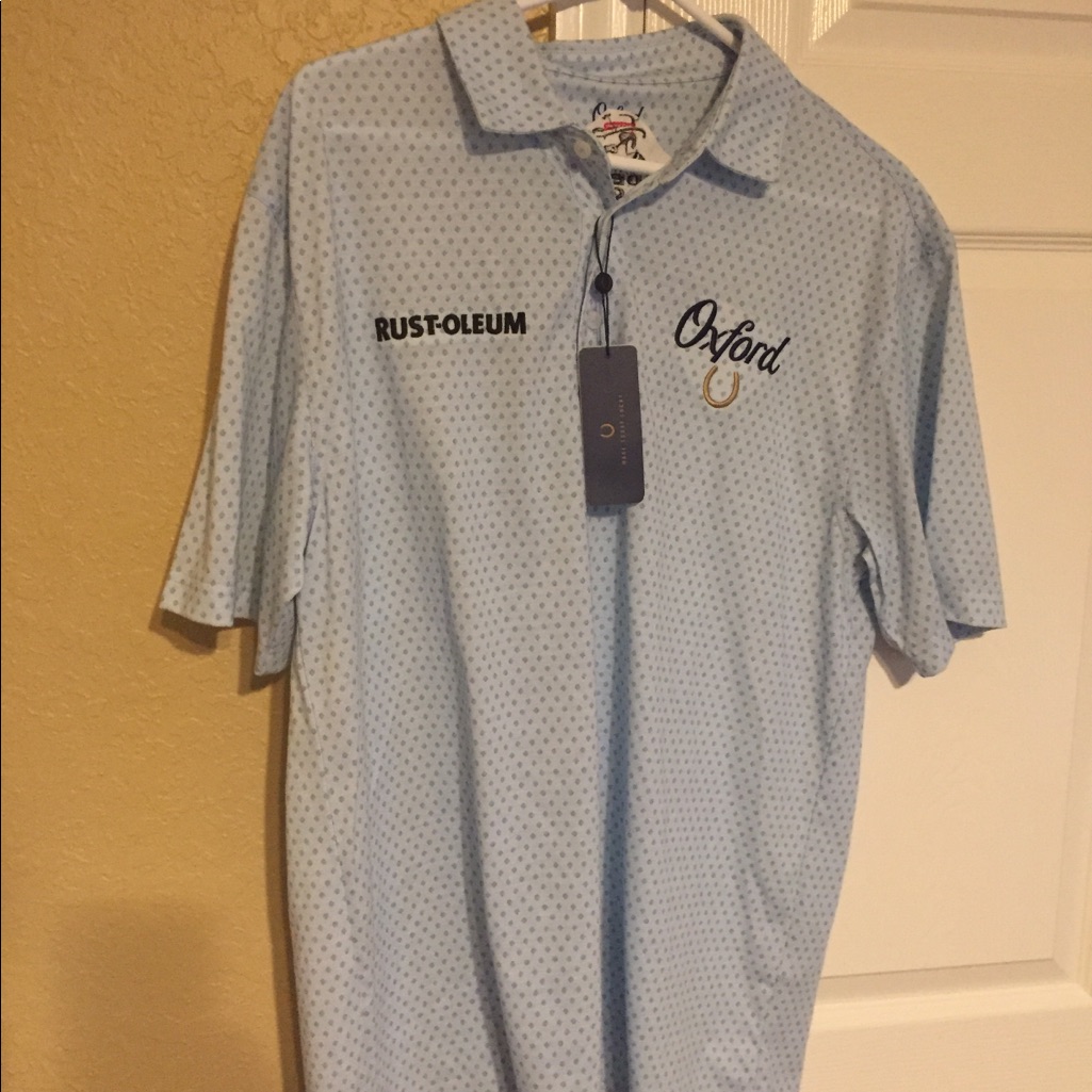 Nwt Large Oxford Brand Golf Polo